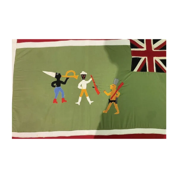 asafogallery Osabarimba Asafo Art Flag