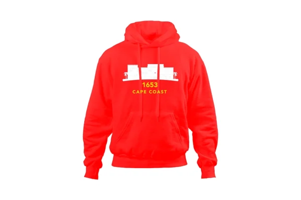 Red Cape Coast Castle Hoodie asafogallery